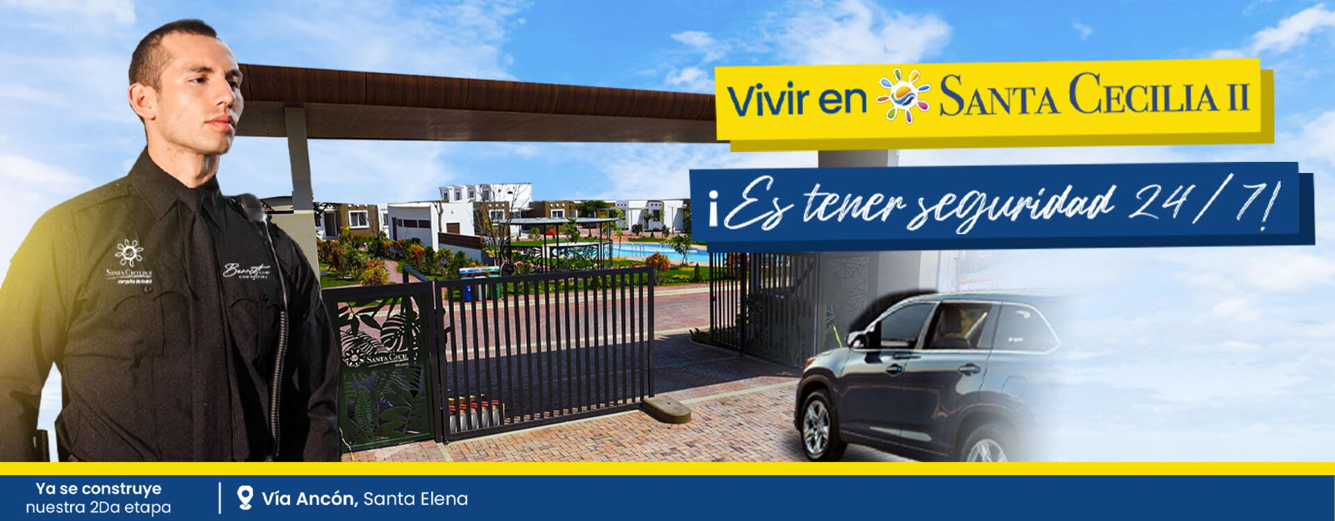 Vivir en Urbanización Santa Cecilia II es tener seguridad 24/7